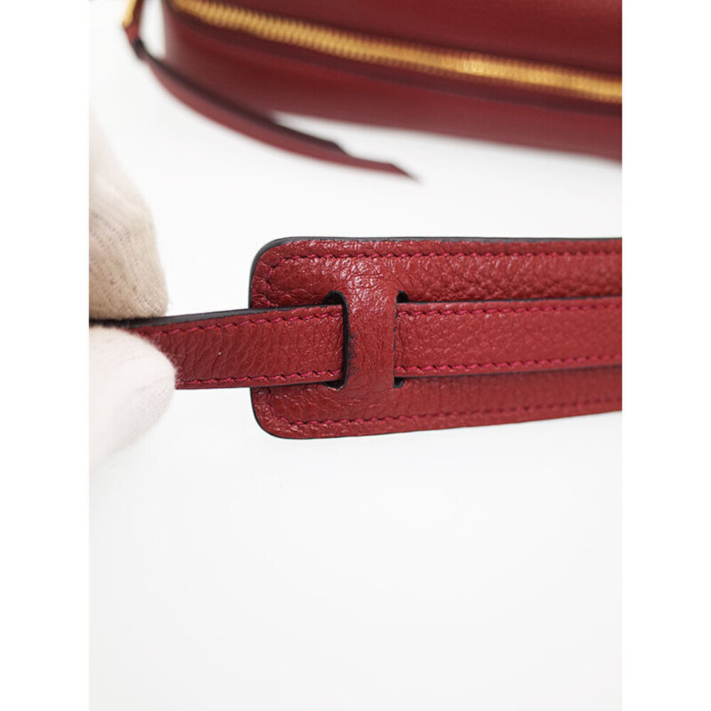 Prada Vitello Phenix leather crossbody camera bag red - Picture 6 of 9